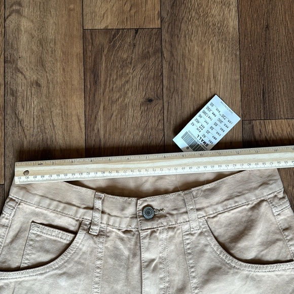 John Galt NWT Wide Leg Boot Flare Tan Khaki Pants Size Small Trendy Bottoms $42 - Picture 7 of 13